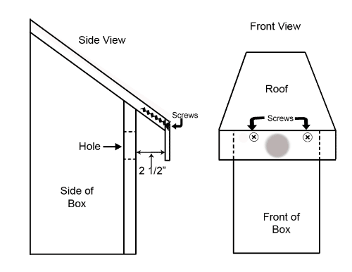 Wren guard drawing by Yvonne Domings.